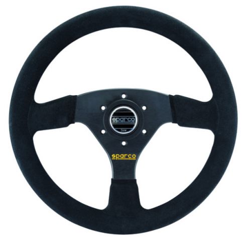 Sparco Black 330mm R323 Suede Steering Wheel: K Series Parts