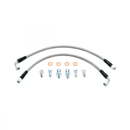 Wilwood Rear Brake Line Kit with Combination Parking Brake Caliper: K ...