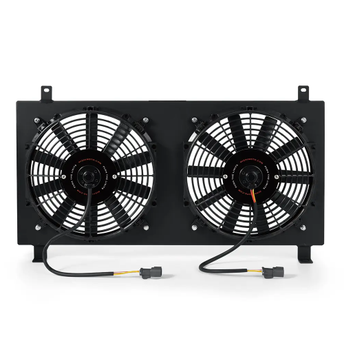 Mishimoto 02-06 RSX Black Fan Shroud with Fans: K Series Parts