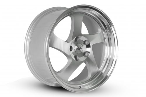 Whistler Kr1 Silver W Machined Face 17x9 25mm Offset Wheel 5x114 3 K Series Parts