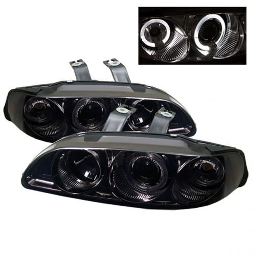 Spyder 92-95 Civic LED Halo Smoke Projector Headlights