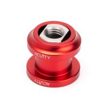 Acuity 1886-T6R ESCO-T6 Aluminum Shift Knob - Red