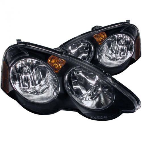 Anzo 02 04 Rsx Black Crystal Headlights K Series Parts