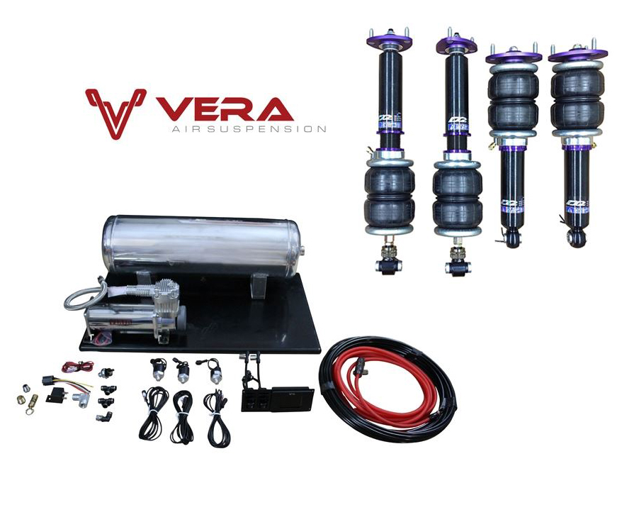 D2 Racing 06-15 Miata Vera Evo Air System Suspension (Bluetooth): K