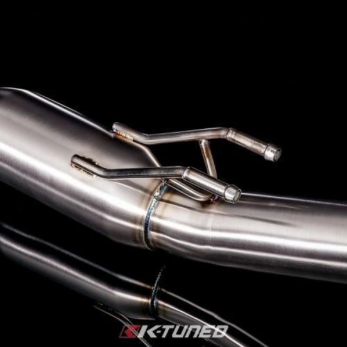 K-Tuned 02-06 RSX Type S 3" Oval Cat-Back Exhaust System: K Series Parts