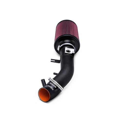 Mishimoto 06-11 Civic Si Performance Short Ram Intake with Heatshield:  Wrinkle Black