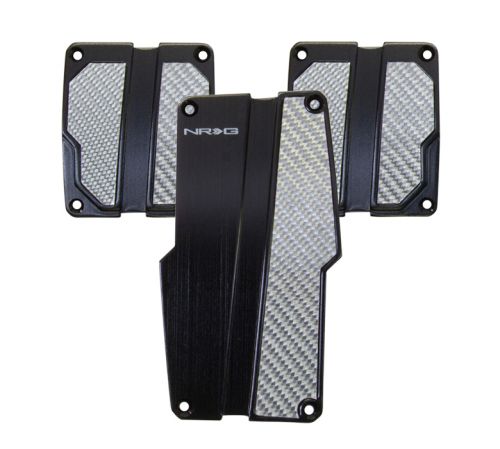 NRG Silver and Black Aluminum Sport Pedals Manual 