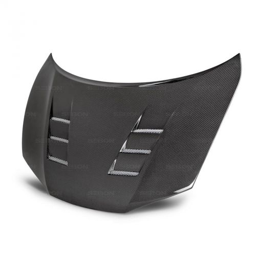 Seibon 14-15 Civic Coupe TS-Style Carbon Fiber Hood: K Series Parts