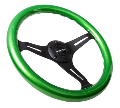 Nrg Green Classic Woodgrain 350mm Steering Wheel K Series Parts