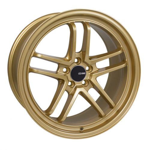 Enkei TSP5 Gold Wheel: 18x8.5 5x114.3 50mm Offset 72.6mm Bore: K Series ...