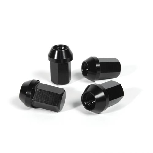 Rays M12 X 1 5 Black 35mm Dura Nuts Lug Nuts 4 Pack K Series Parts